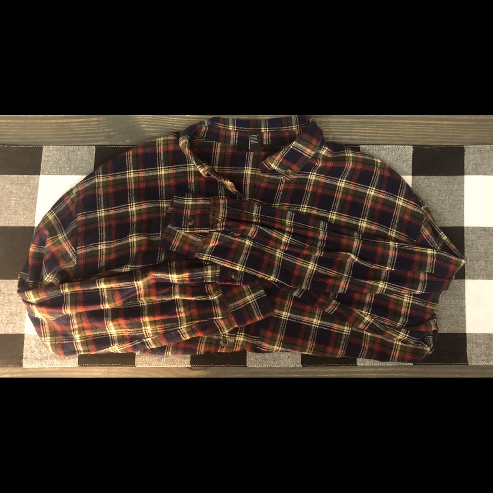 CROPPED women’s flannel